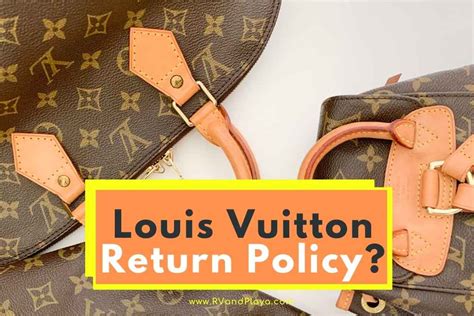 remboursement louis vuitton|louis vuitton return and exchange.